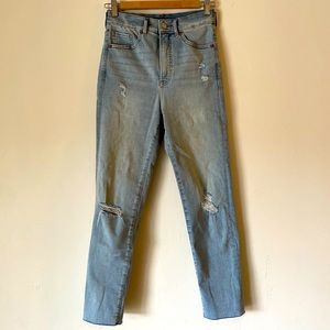 Express Slim Super High Rise Denim size 0
